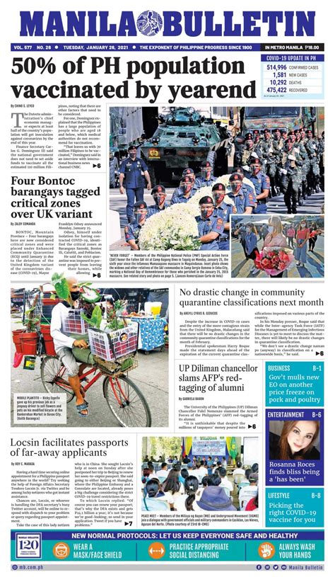 manila bulletin opinion|manila bulletin philippines.